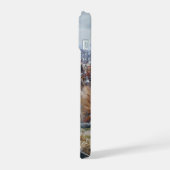 Napoleonic battle scene painting Leipzig iPhone 15 Hülle (Linke Seite)