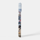 Napoleonic battle scene painting Leipzig iPhone 15 Hülle (Rechte Seite)