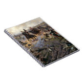 Napoleonic Wars Painting French troops advancing Notizblock (Rechte Seite)