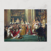 Napoleons Konsecration und Josephine Postkarte (Vorderseite)