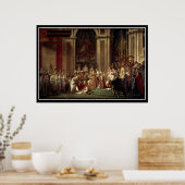 Napoleons Krönung als Kaiser des Franzosen Poster (Küche)