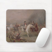Napoleons Rückzug (Öl auf Leinwand) Mousepad (Mit Mouse)