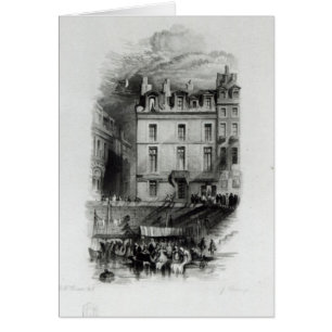 Napoleons Unterkünfte auf dem Quai Conti, 1834-36