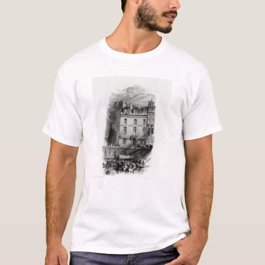 Napoleons Unterkünfte auf dem Quai Conti, 1834-36 T-Shirt (Vorderseite)