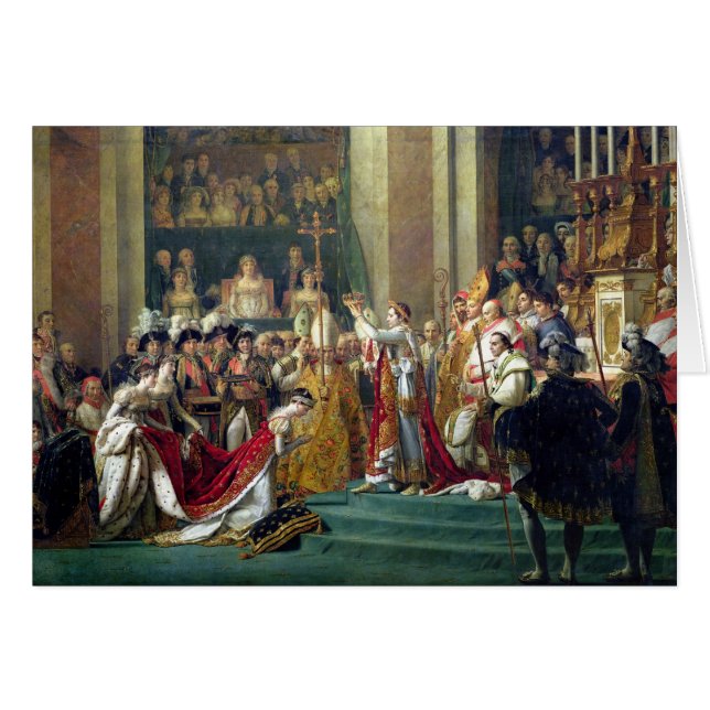 Napoleons Weihe und Josephines (Vorderseite (Horizontal))