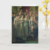 Napoleons Weihe und Josephines Karte (Gelbe Blume)