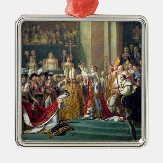 Napoleons Weihe und Josephines Silbernes Ornament (Vorne)