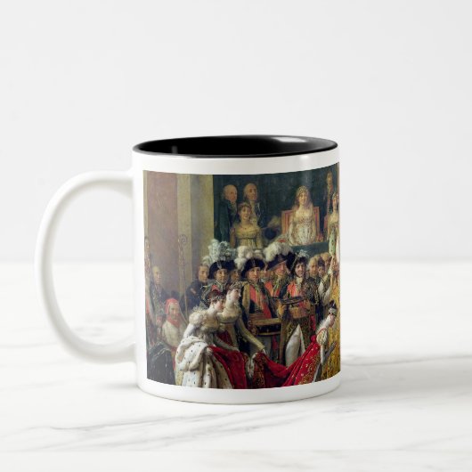 Napoleons Weihe und Josephines Zweifarbige Tasse (Links)