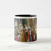 Napoleons Weihe und Josephines Zweifarbige Tasse (Mittel)