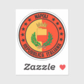 Napoli Aufkleber (Blatt)