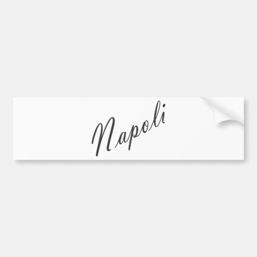 napoli autoaufkleber (Vorne)