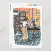 Napoli Bookstore Einladung (Vorne/Hinten)