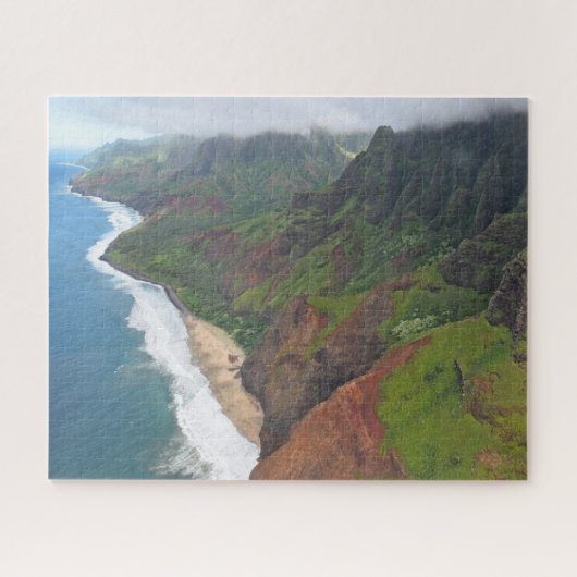 Napoli Coast Kauaii - Hawaii - 16x20 - 520 Stk. Puzzle (Horizontal)