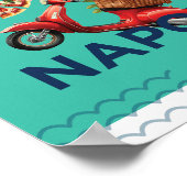 Napoli im Kopf Poster (Ecke)