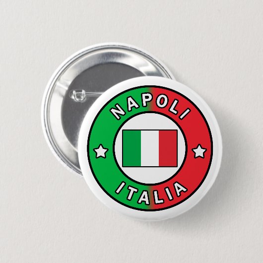 Napoli Italia Button (Vorne & Hinten)