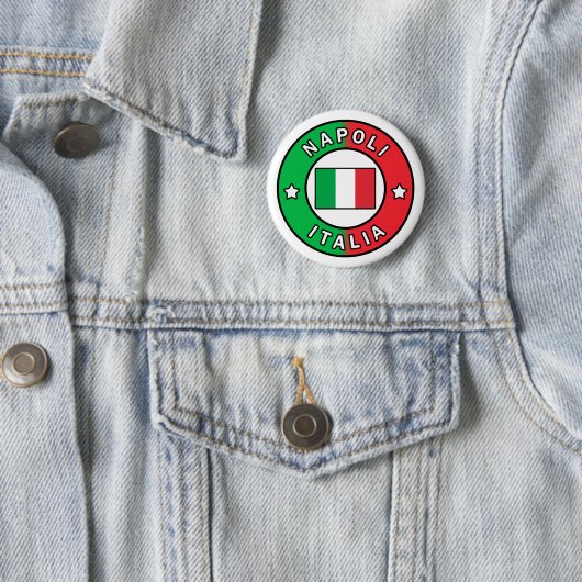 Napoli Italia Button (Beispiel)
