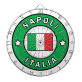Napoli Italia Dartscheibe (vorne)