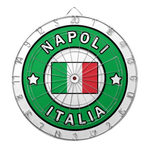 Napoli Italia Dartscheibe (vorne)