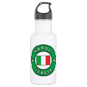 Napoli Italia Edelstahlflasche (Vorderseite)