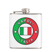 Napoli Italia Flachmann (Vorderseite)