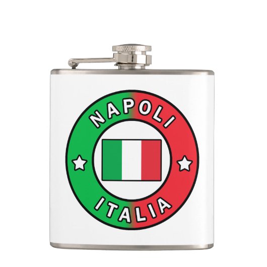 Napoli Italia Flachmann (Vorderseite)