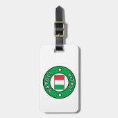 Napoli Italia Gepäckanhänger (Vorderseite vertikal)