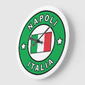 Napoli Italia Große Wanduhr (Winkel)