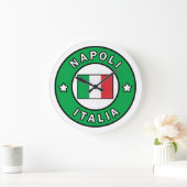 Napoli Italia Große Wanduhr (Zuhause)