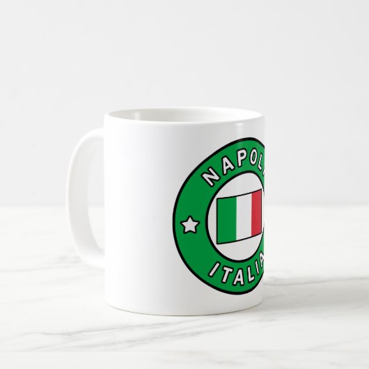 Napoli Italia Kaffeetasse (Vorderseite Links)