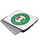 Napoli Italia Laptopschutzhülle (Vorne Knopf)