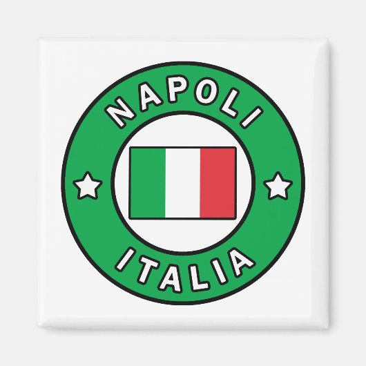 Napoli Italia Magnet (Vorne)