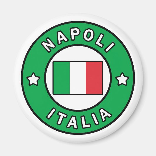 Napoli Italia Magnet (Vorne)