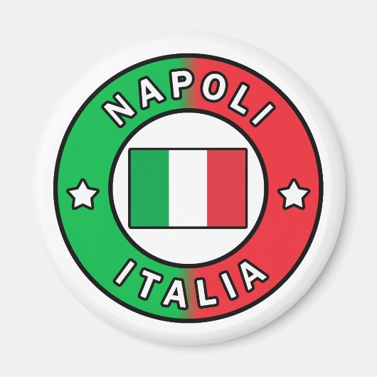 Napoli Italia Magnet (Vorne)
