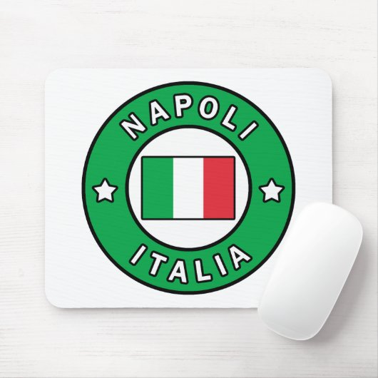 Napoli Italia Mousepad (Mit Mouse)