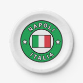 Napoli Italia Pappteller (Vorderseite)