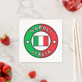 Napoli Italia Serviette (Beispiel)