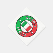 Napoli Italia Serviette (Ecke)