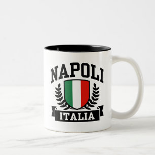 Napoli Italia Zweifarbige Tasse