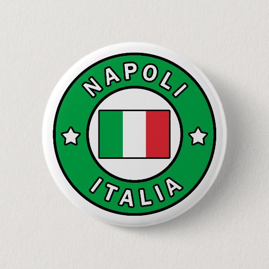 Napoli Italien Button (Vorderseite)