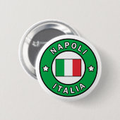 Napoli Italien Button (Vorne & Hinten)