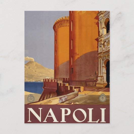 Napoli, Italien Vintage Travel Postcard Postkarte (Vorderseite)