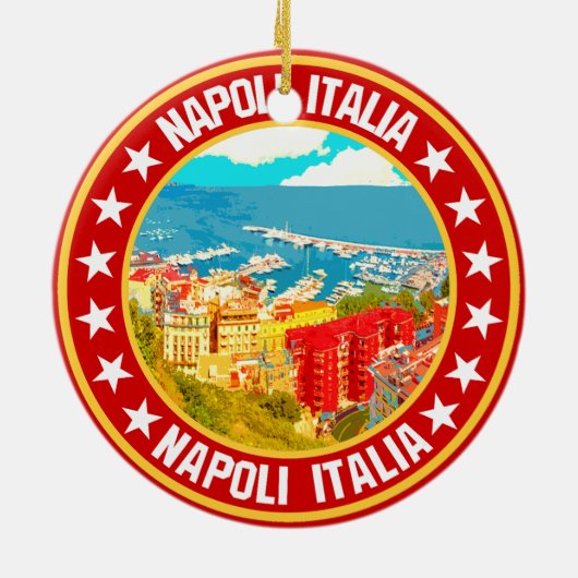 Napoli Keramik Ornament (Hinten)