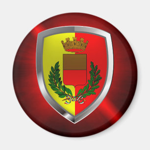 Napoli Mettalic Emblem Magnet