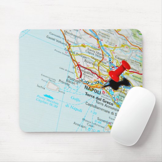 Napoli (Neapel), Italien Mousepad (Mit Mouse)