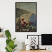 Napoli Neapel Vintage Travel Poster und Retro Prin (Heimbüro)