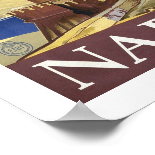 Napoli Poster (Ecke)