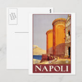 NAPOLI Postkarte (Vorne/Hinten)