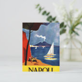 Napoli Postkarte (Stehend Vorderseite)