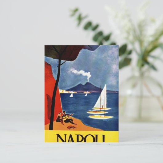 Napoli Postkarte (Stehend Vorderseite)