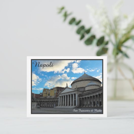 Napoli Postkarte (Stehend Vorderseite)